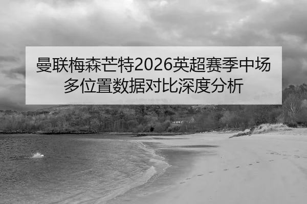 曼联梅森芒特2026英超赛季中场多位置数据对比深度分析